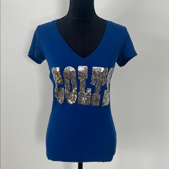 PINK Victoria's Secret Tops - Women’s Colts Sparkle Tee Shirt - Football